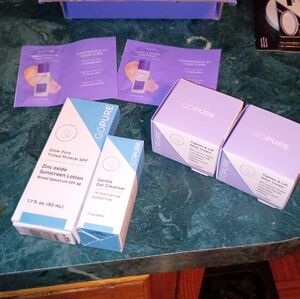 GoPure Skincare Set with Sunscreen and Cleanser